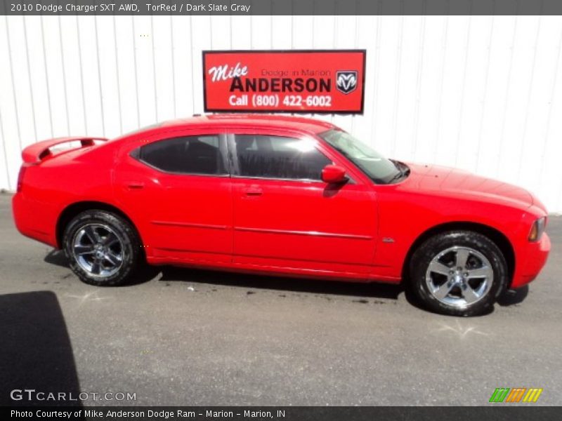 TorRed / Dark Slate Gray 2010 Dodge Charger SXT AWD