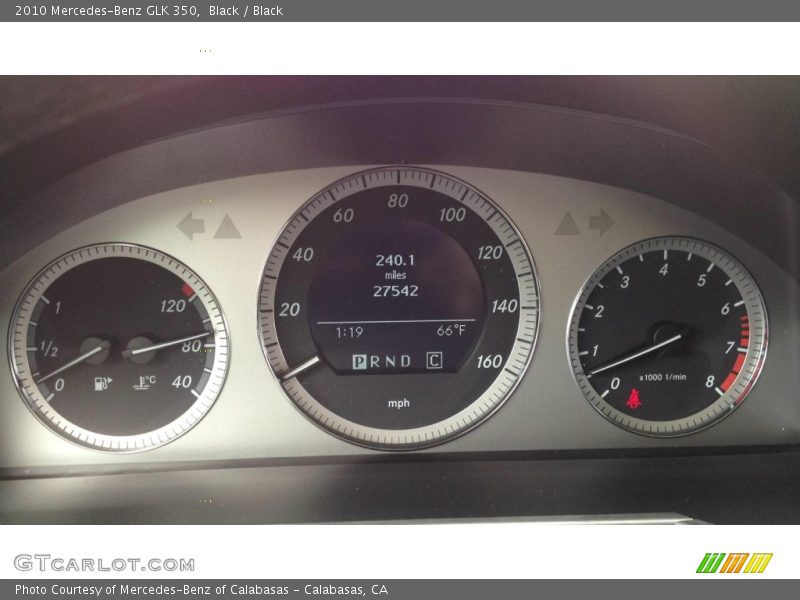 Black / Black 2010 Mercedes-Benz GLK 350