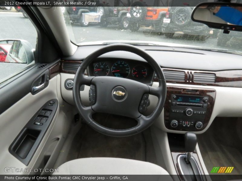 Silver Ice Metallic / Gray 2012 Chevrolet Impala LT