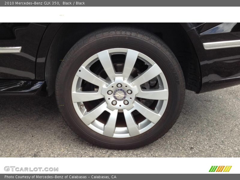 Black / Black 2010 Mercedes-Benz GLK 350