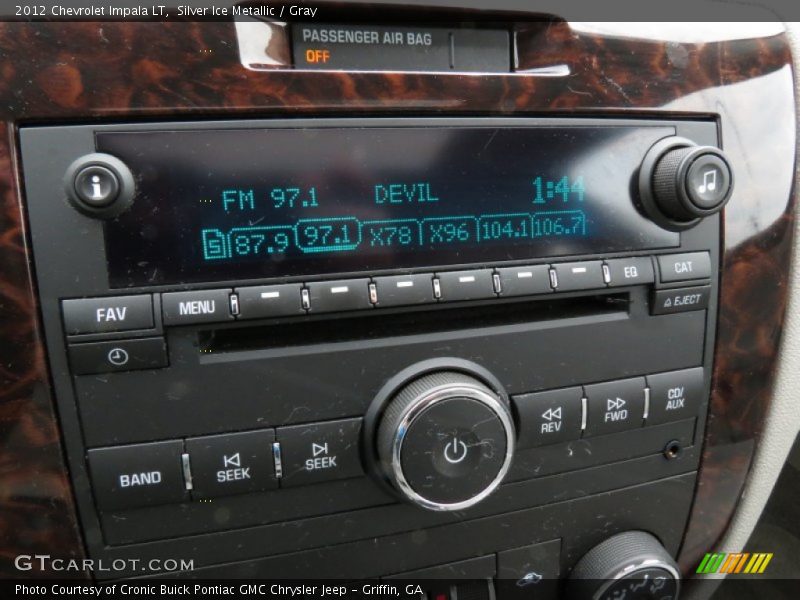 Silver Ice Metallic / Gray 2012 Chevrolet Impala LT