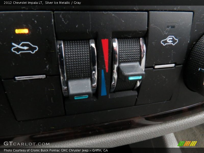 Silver Ice Metallic / Gray 2012 Chevrolet Impala LT
