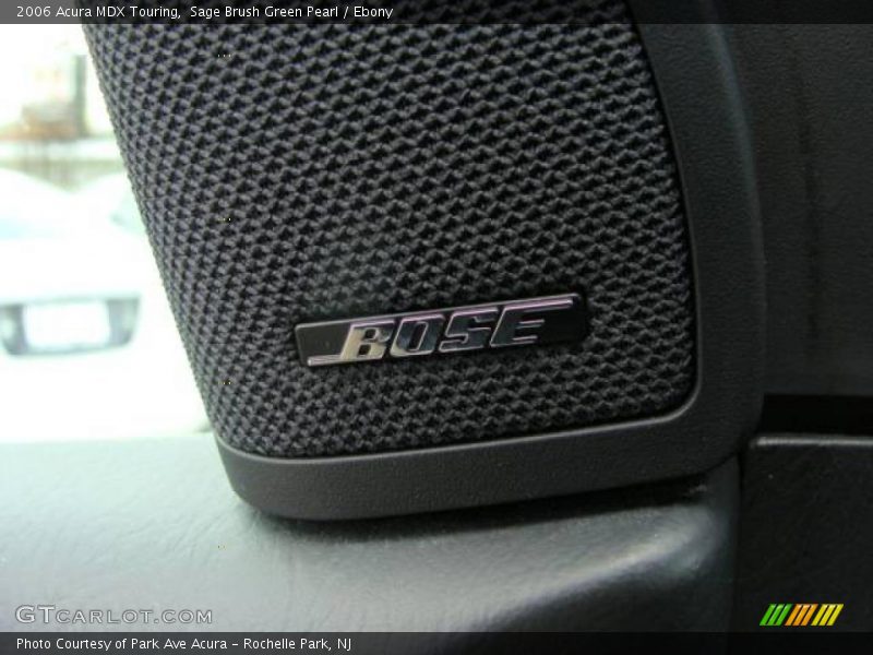 Sage Brush Green Pearl / Ebony 2006 Acura MDX Touring