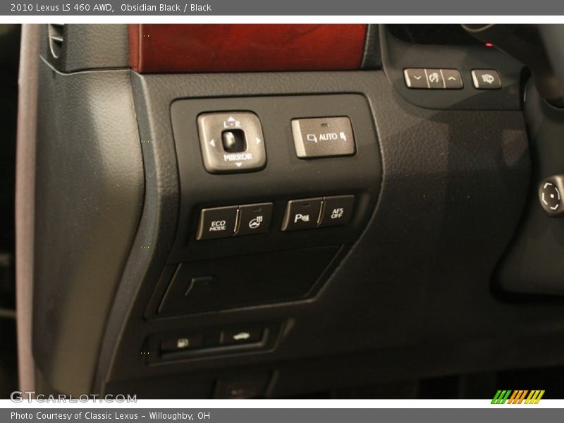 Obsidian Black / Black 2010 Lexus LS 460 AWD