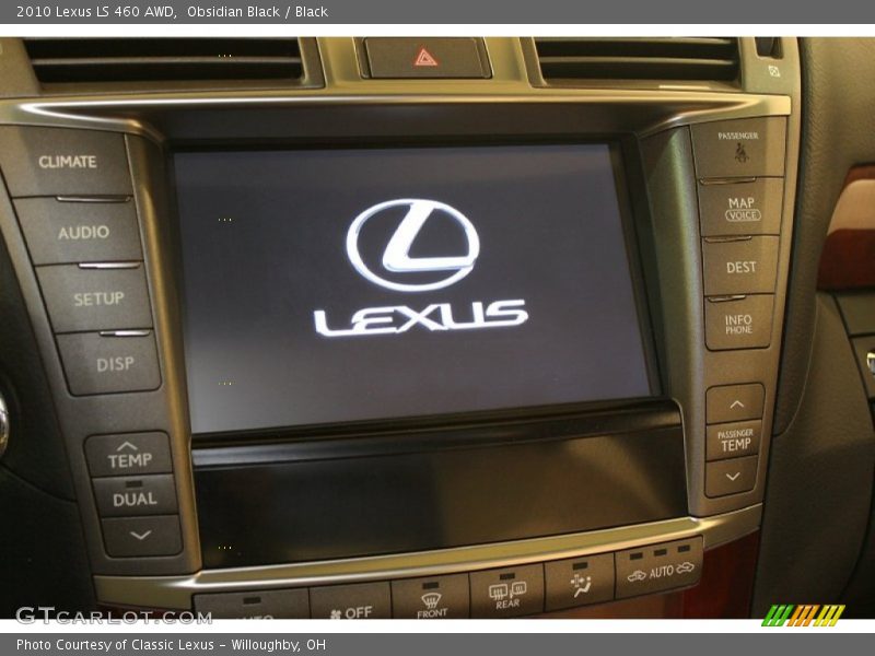 Obsidian Black / Black 2010 Lexus LS 460 AWD