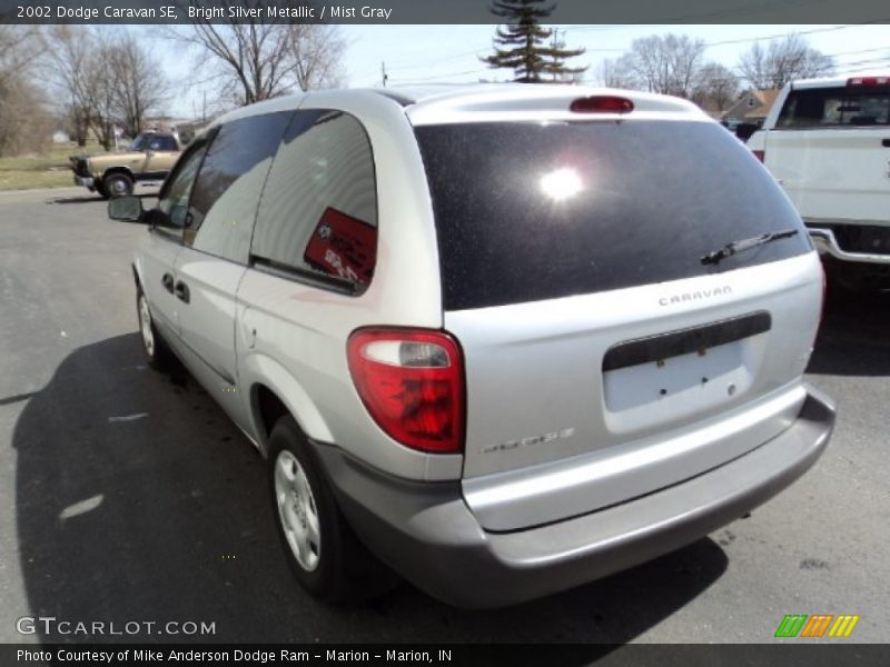 Bright Silver Metallic / Mist Gray 2002 Dodge Caravan SE