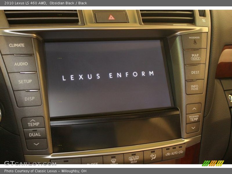 Obsidian Black / Black 2010 Lexus LS 460 AWD