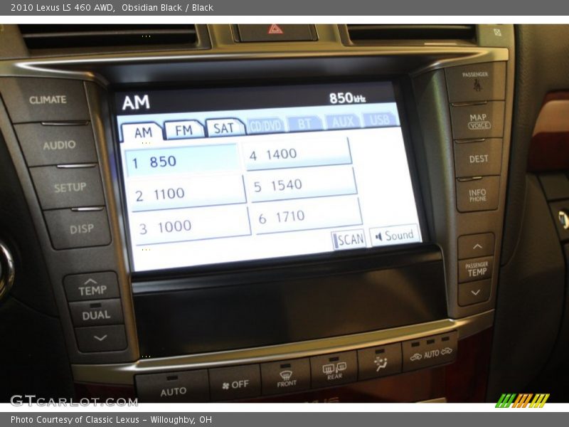 Obsidian Black / Black 2010 Lexus LS 460 AWD
