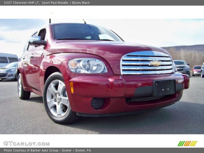 Sport Red Metallic / Ebony Black 2007 Chevrolet HHR LT