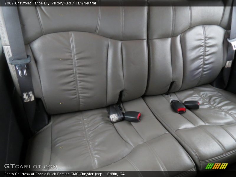 Victory Red / Tan/Neutral 2002 Chevrolet Tahoe LT