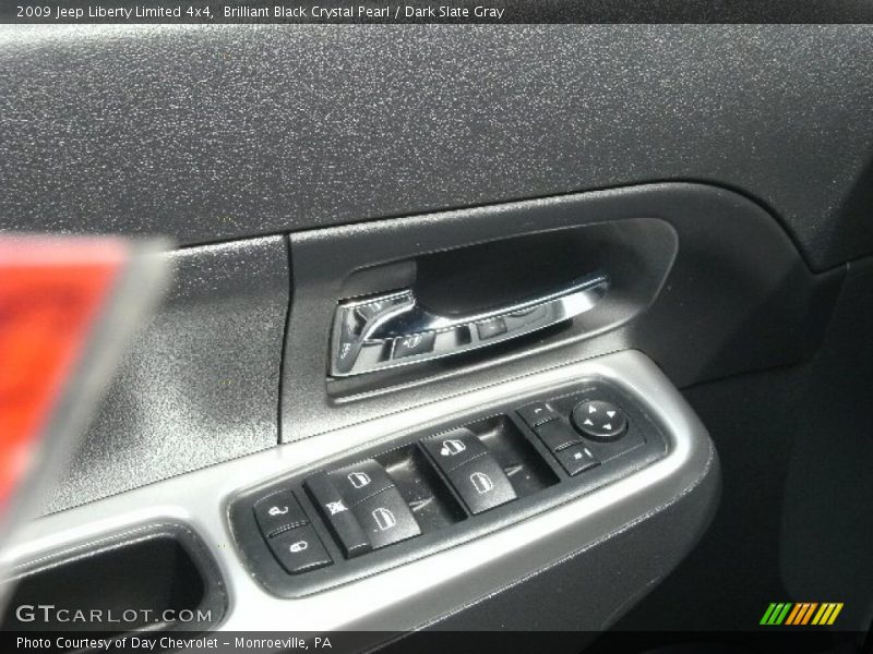 Brilliant Black Crystal Pearl / Dark Slate Gray 2009 Jeep Liberty Limited 4x4