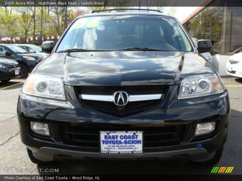 Nighthawk Black Pearl / Saddle/Black 2006 Acura MDX