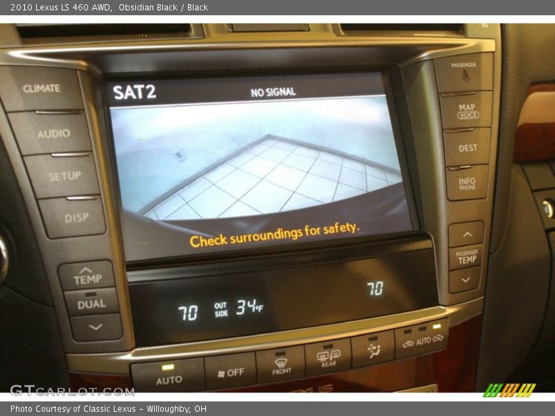 Obsidian Black / Black 2010 Lexus LS 460 AWD