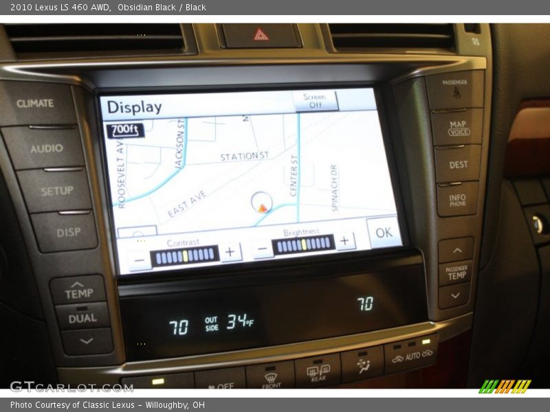 Obsidian Black / Black 2010 Lexus LS 460 AWD
