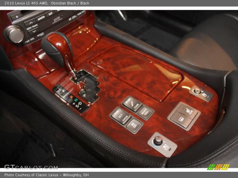 Obsidian Black / Black 2010 Lexus LS 460 AWD