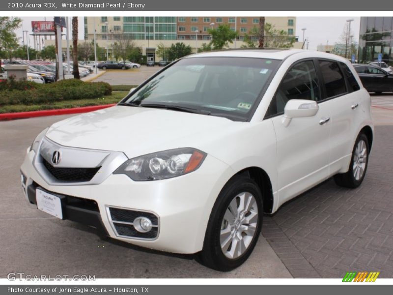 White Diamond Pearl / Ebony 2010 Acura RDX