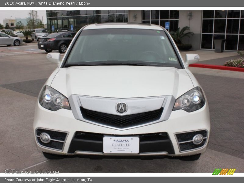 White Diamond Pearl / Ebony 2010 Acura RDX