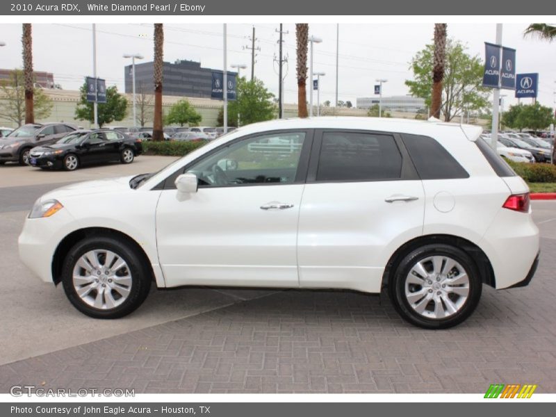 White Diamond Pearl / Ebony 2010 Acura RDX