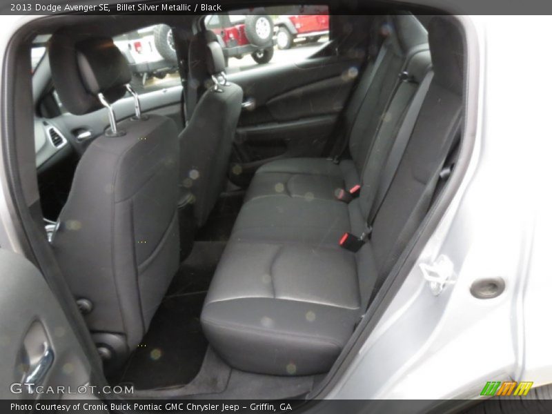 Billet Silver Metallic / Black 2013 Dodge Avenger SE