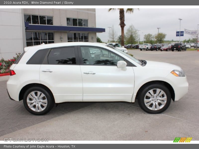 White Diamond Pearl / Ebony 2010 Acura RDX