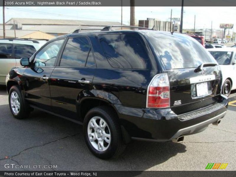 Nighthawk Black Pearl / Saddle/Black 2006 Acura MDX