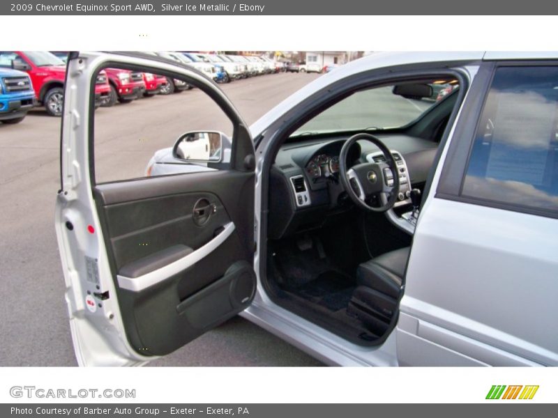 Silver Ice Metallic / Ebony 2009 Chevrolet Equinox Sport AWD