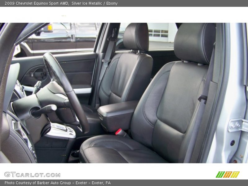 Silver Ice Metallic / Ebony 2009 Chevrolet Equinox Sport AWD