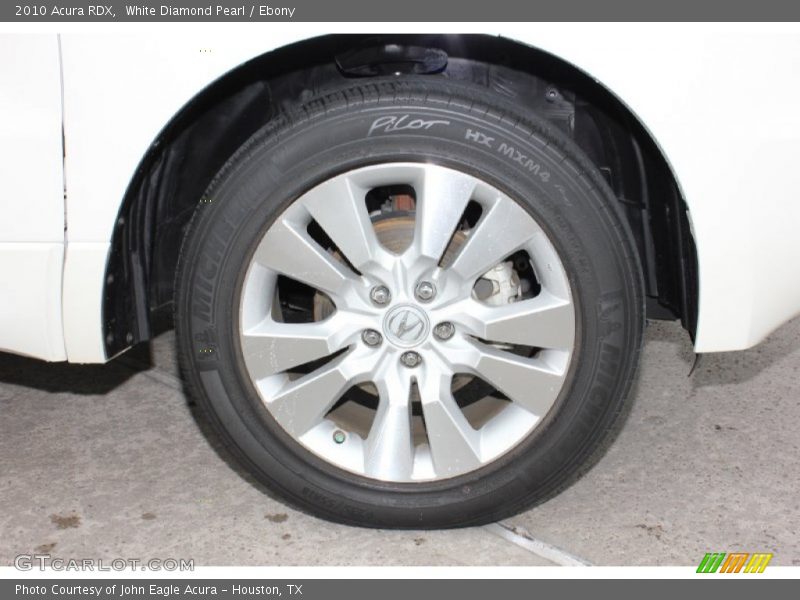 White Diamond Pearl / Ebony 2010 Acura RDX