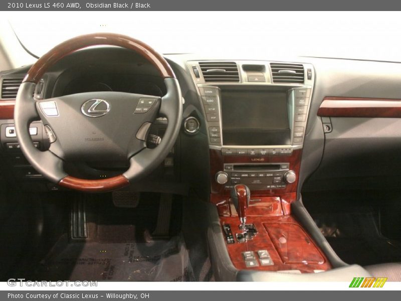 Obsidian Black / Black 2010 Lexus LS 460 AWD