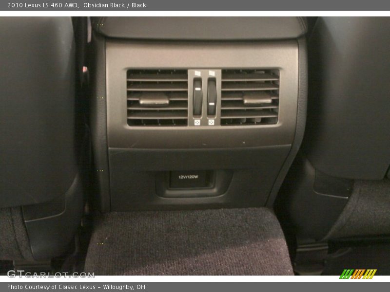 Obsidian Black / Black 2010 Lexus LS 460 AWD