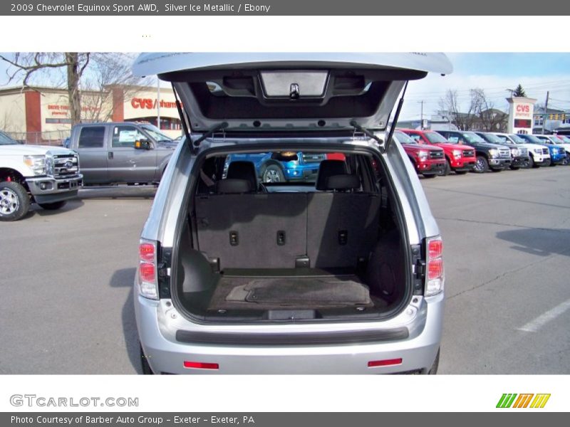 Silver Ice Metallic / Ebony 2009 Chevrolet Equinox Sport AWD