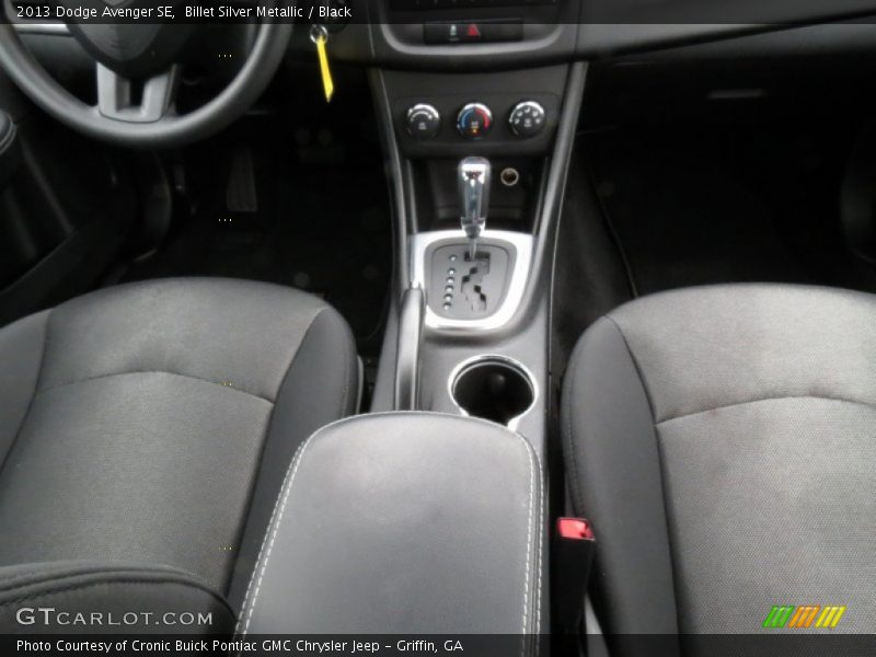 Billet Silver Metallic / Black 2013 Dodge Avenger SE