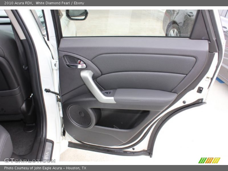 White Diamond Pearl / Ebony 2010 Acura RDX
