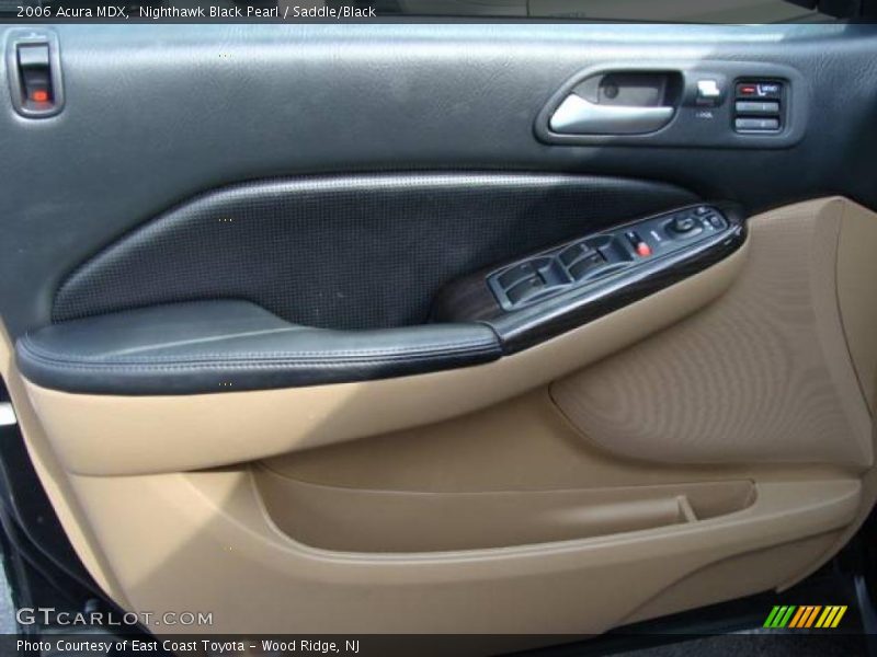 Nighthawk Black Pearl / Saddle/Black 2006 Acura MDX