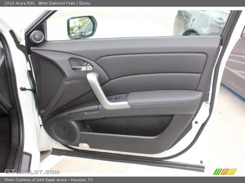 White Diamond Pearl / Ebony 2010 Acura RDX