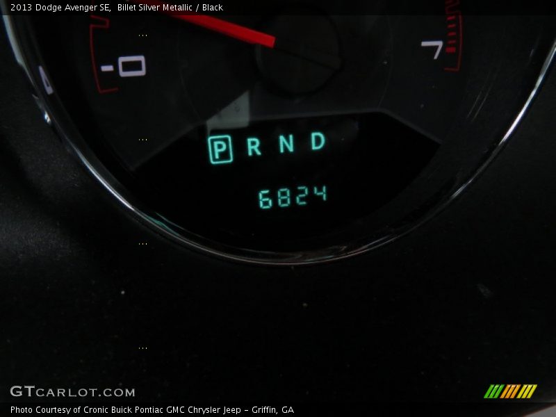 Billet Silver Metallic / Black 2013 Dodge Avenger SE