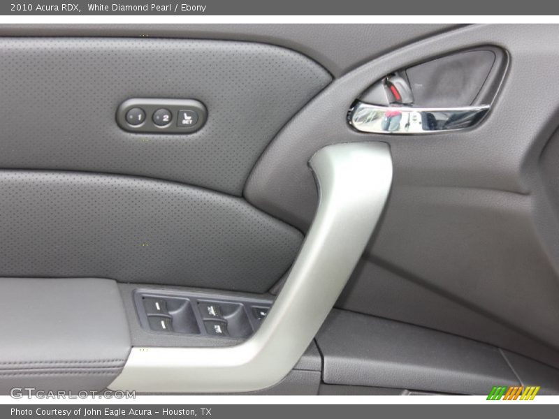 White Diamond Pearl / Ebony 2010 Acura RDX
