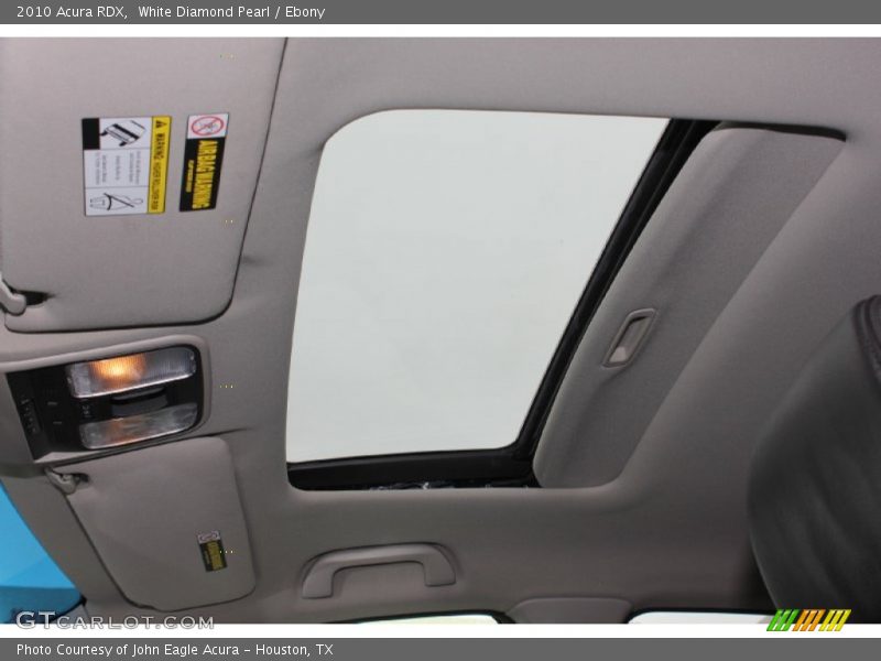 White Diamond Pearl / Ebony 2010 Acura RDX