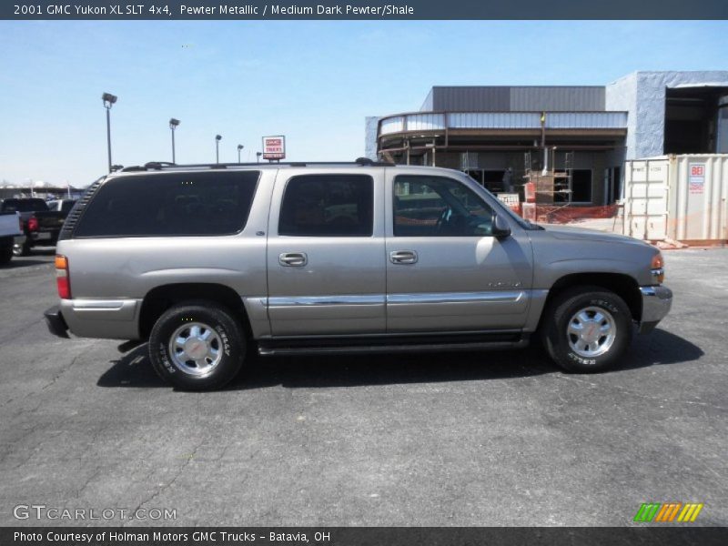 Pewter Metallic / Medium Dark Pewter/Shale 2001 GMC Yukon XL SLT 4x4