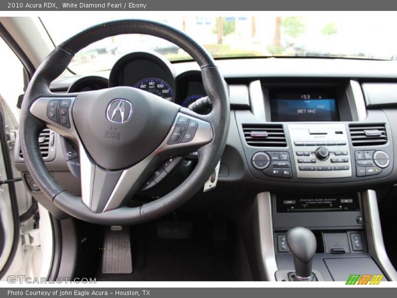White Diamond Pearl / Ebony 2010 Acura RDX