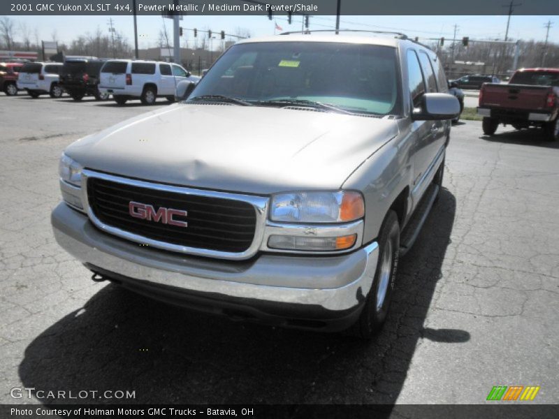 Pewter Metallic / Medium Dark Pewter/Shale 2001 GMC Yukon XL SLT 4x4