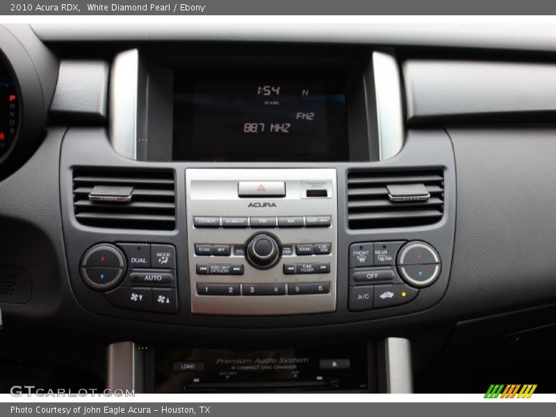 White Diamond Pearl / Ebony 2010 Acura RDX