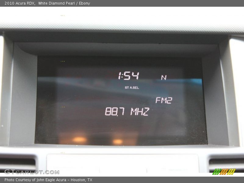 White Diamond Pearl / Ebony 2010 Acura RDX
