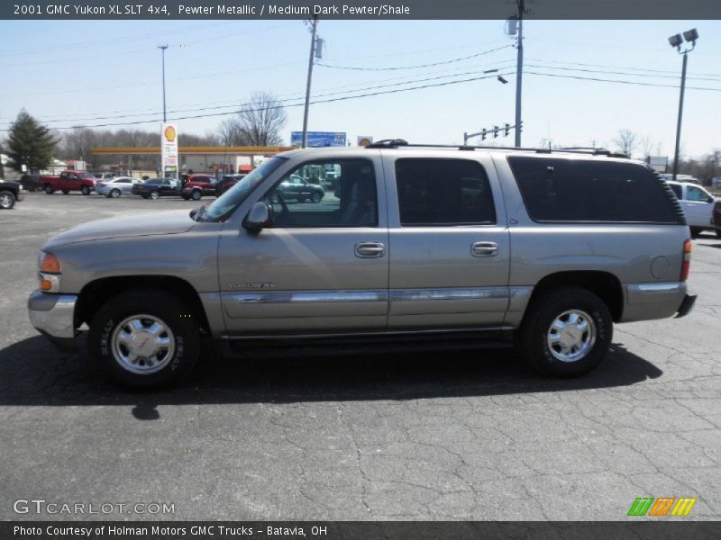 Pewter Metallic / Medium Dark Pewter/Shale 2001 GMC Yukon XL SLT 4x4