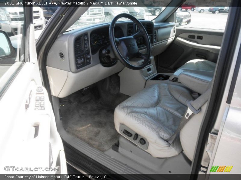 Pewter Metallic / Medium Dark Pewter/Shale 2001 GMC Yukon XL SLT 4x4