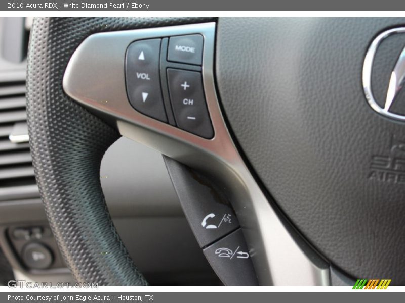 White Diamond Pearl / Ebony 2010 Acura RDX