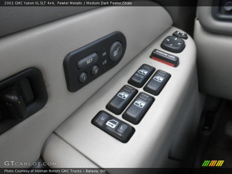 Pewter Metallic / Medium Dark Pewter/Shale 2001 GMC Yukon XL SLT 4x4