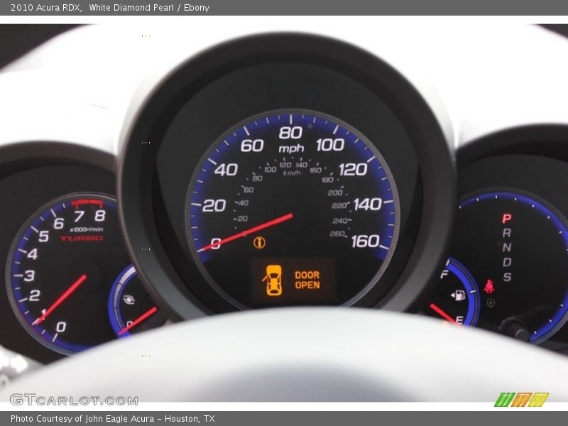White Diamond Pearl / Ebony 2010 Acura RDX