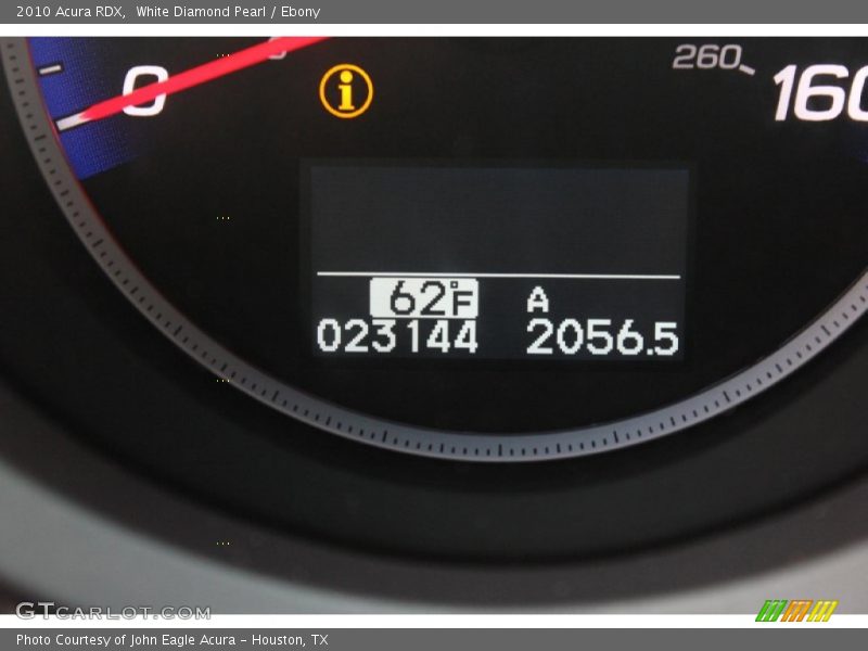 White Diamond Pearl / Ebony 2010 Acura RDX
