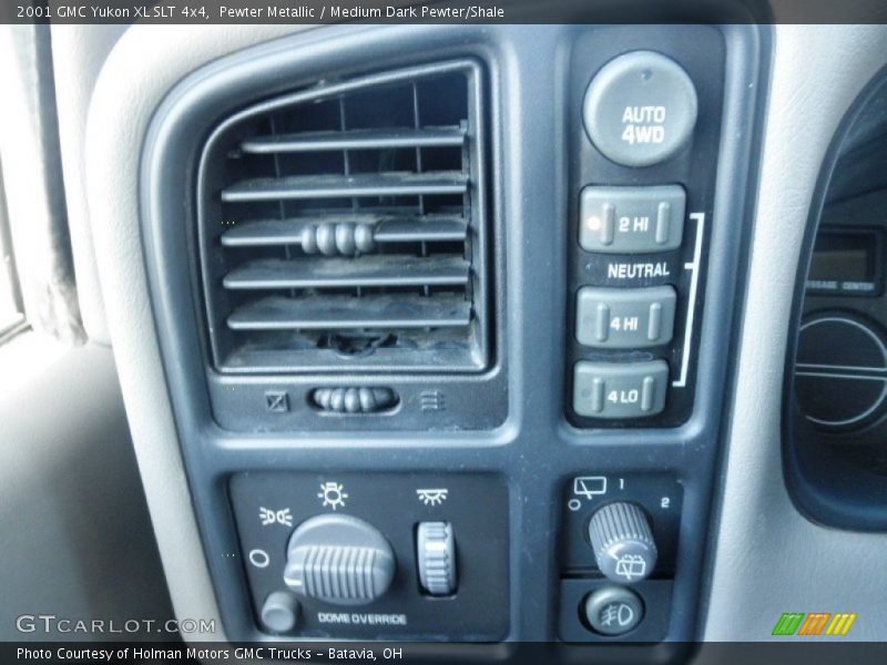 Pewter Metallic / Medium Dark Pewter/Shale 2001 GMC Yukon XL SLT 4x4